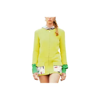 CHANEL SS24 Jackets Coats Women's Yellow