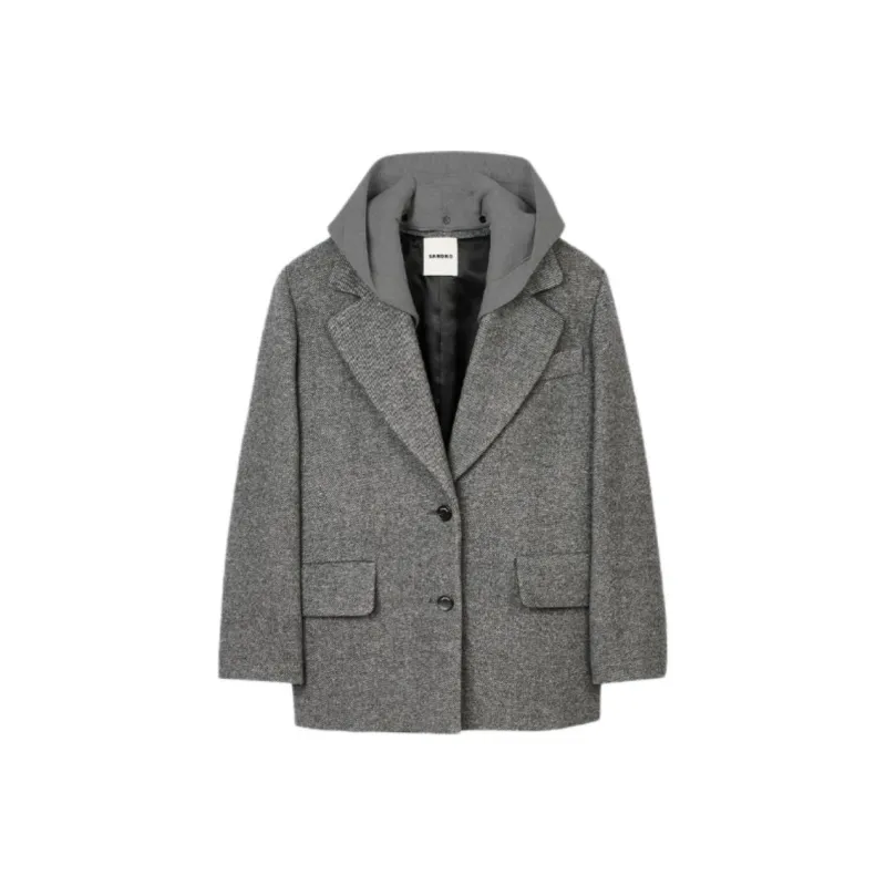 Sandro Hooded Jacket-0