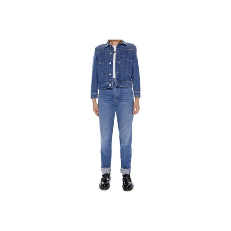 MOTHER Jackets Women's Blue-0