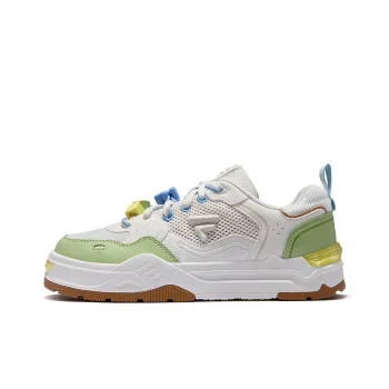 FILA FUSION BIANCO Low Top Skateboard Shoes Women's Candy White