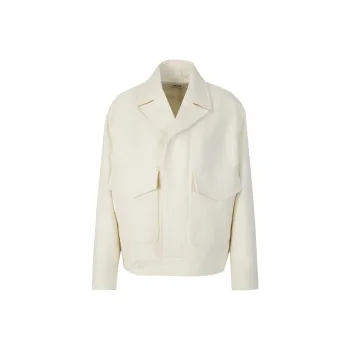 AMIPARIS Notched lapel Virgin wool Jacket