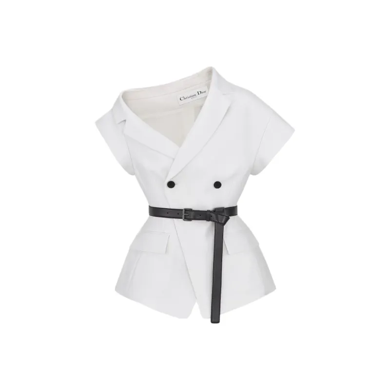 DIOR SS25 Jackets & Coats Women's Ecru-0