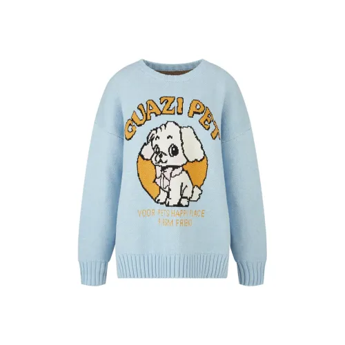 Girly Fancy Club Knitwear Women's Blue