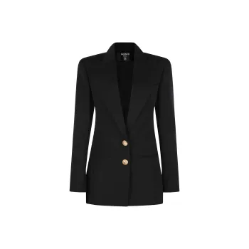BALMAIN Single Breasted Tailored Blazer
