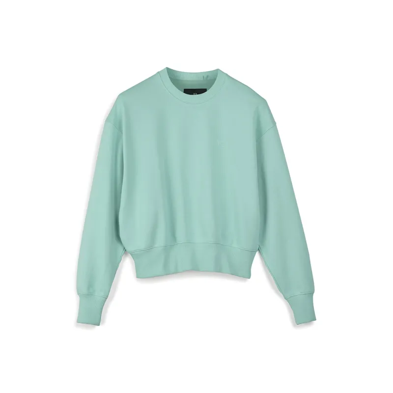 Y-3 Free Shipping With AdiClub Y-3 French Terry Boxy Crew Sweatshirt-0
