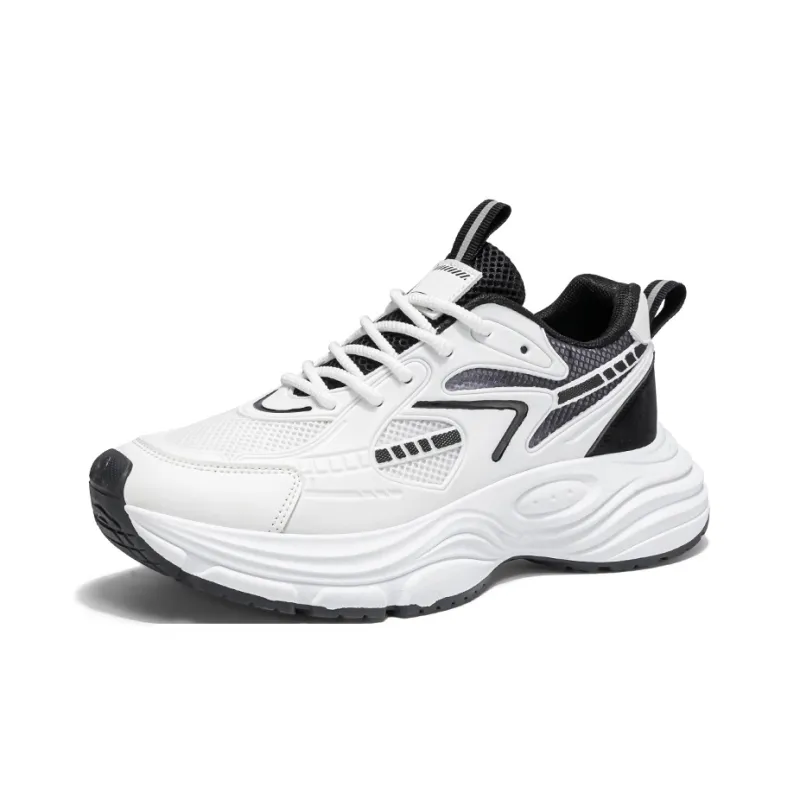 TELENT Slip Resistant And Abrasion Resistant Coverage Low Top Chunky Sneakers Men's-2