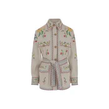 Valentino SS25 Jackets Coats Women's Beige