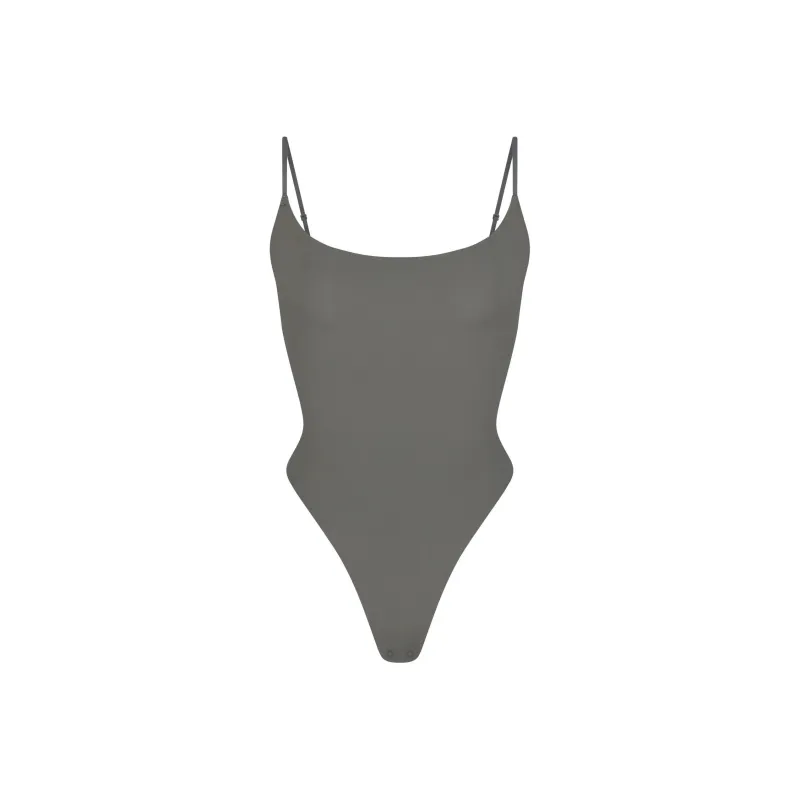 SKIMS FITS EVERYBODY CAMI BODYSUIT Bodysuits Women's GUNMETAL/Bronze-0