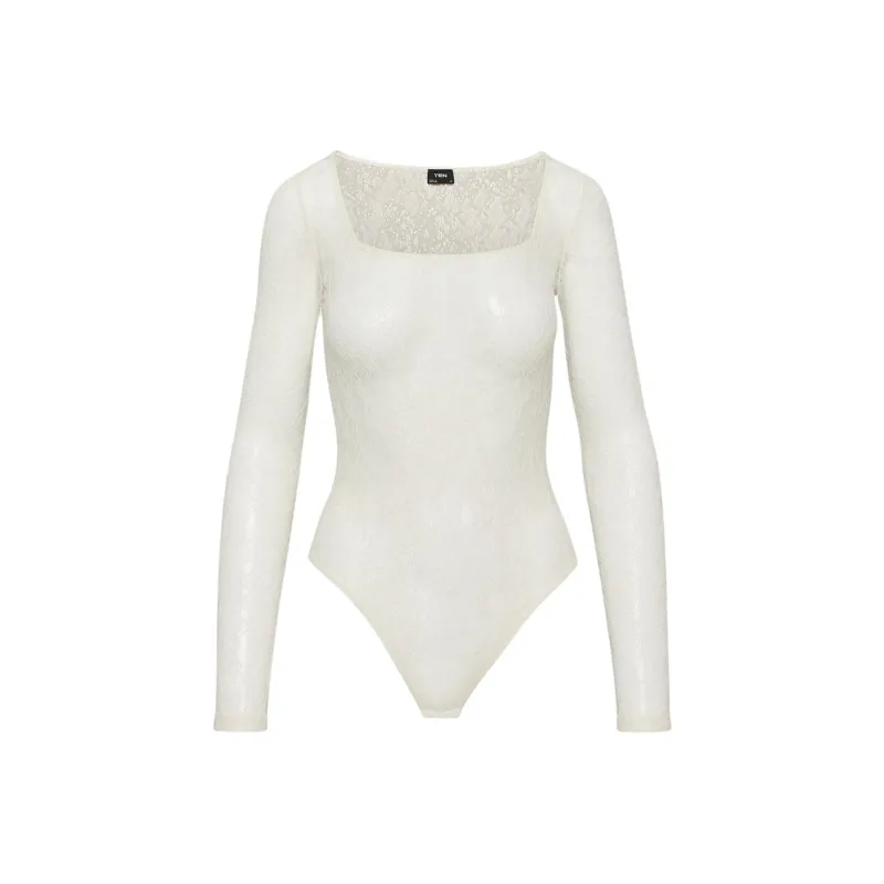 ARITZIA FW24 Ten Reverie Bodysuit Bodysuits Women's Whisper White-0