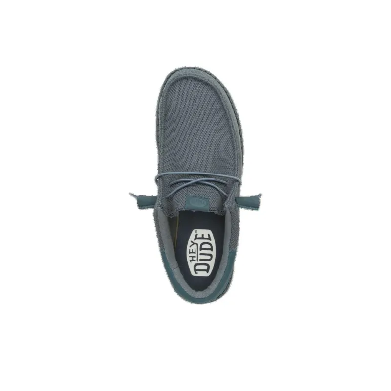Heydude Wally Casual Shoes Men's Dark Cyan-3