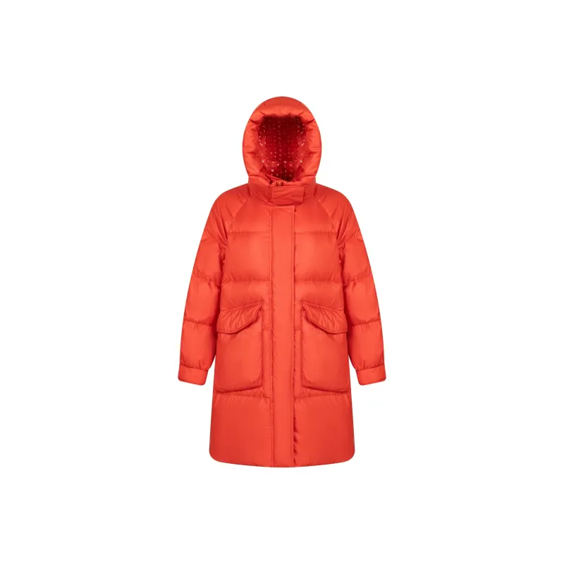 ERAL Down Jacket Women's Give Litchi Red-0