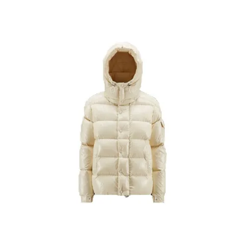 Moncler Maya 70th Anniversary Special Edition Short Down Jacket Snowflake White