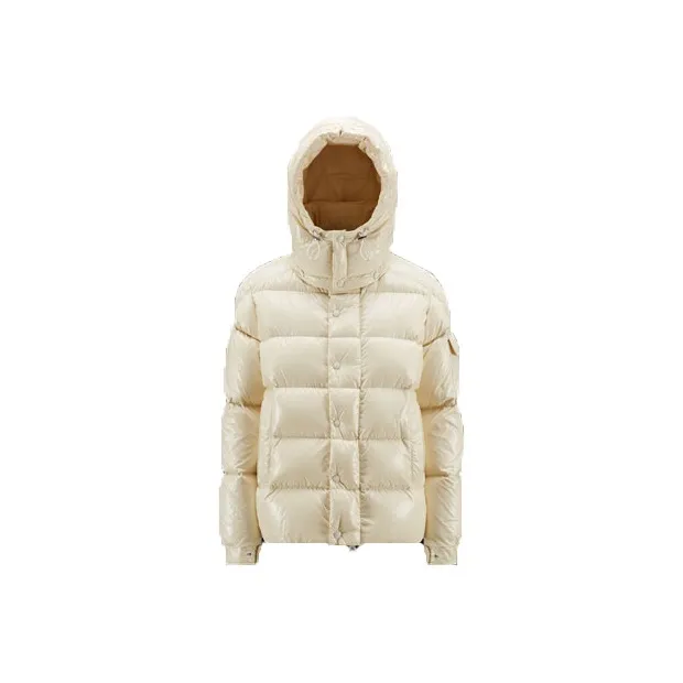 Moncler Maya 70th Anniversary Special Edition Short Down Jacket Snowflake White-0
