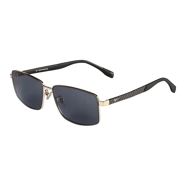 SEPTWOLVES Carbon Fiber Square Sunglasses Unisex-5
