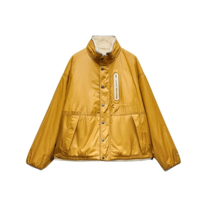 And Wander X ZARA And Wander Collaboration Jackets Women's Yellow-0