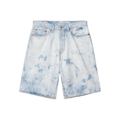 Levi's Denim Shorts Men's Blue White
