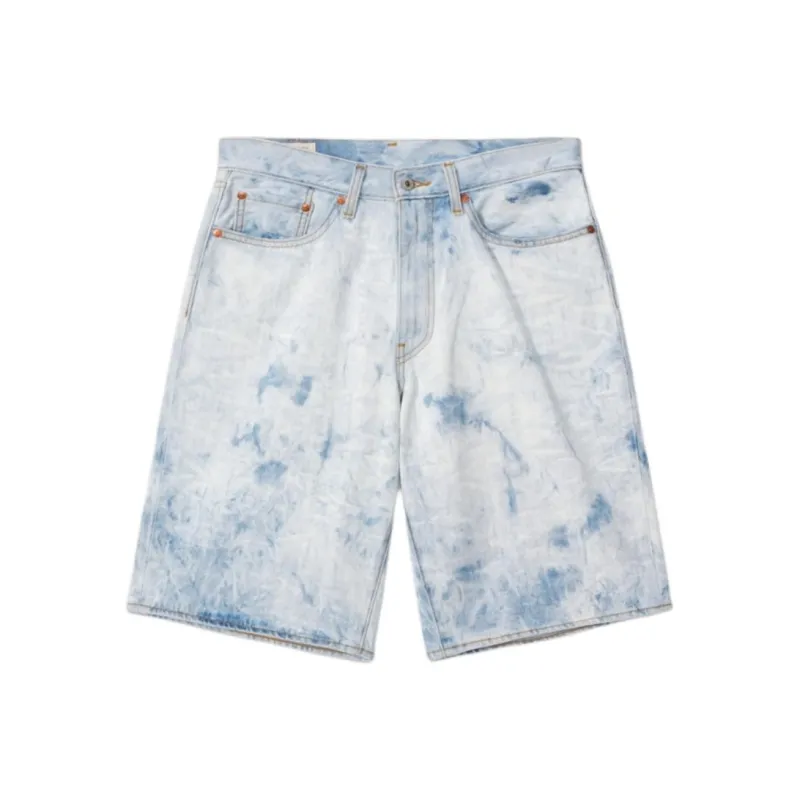 Levi's Denim Shorts Men's Blue White-0