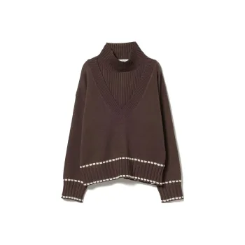 Beams HEART Knitwear Women's Brown
