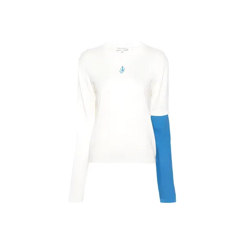 JW Anderson Logo Embroidered Knitted Jumper