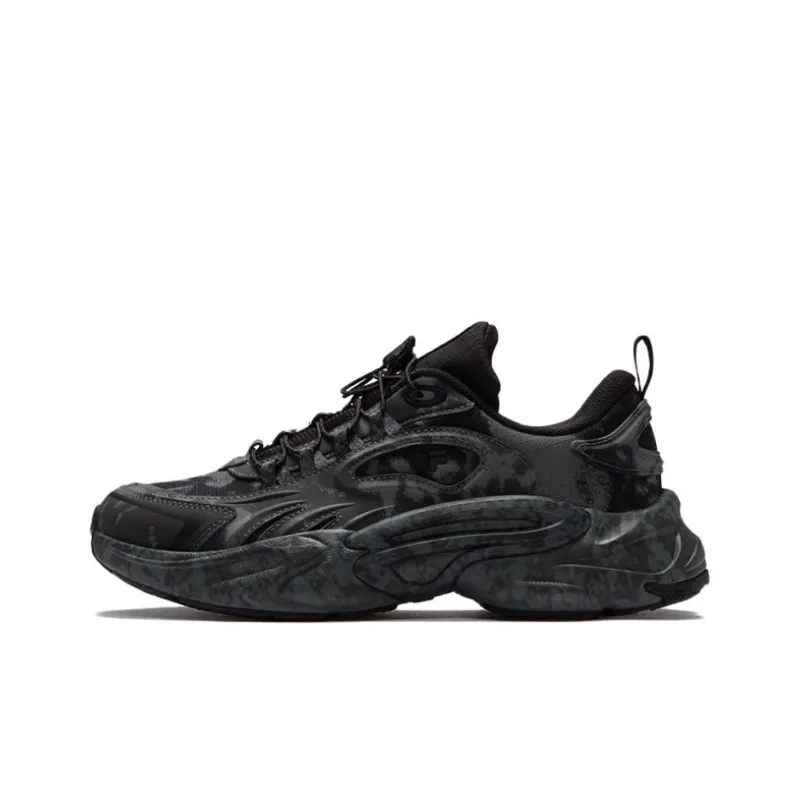 Perks And Mini X FILA FUSION FORCE X P.A.M. Gravity Shoes Running Shoes Women's Low Top Black/Gray-0