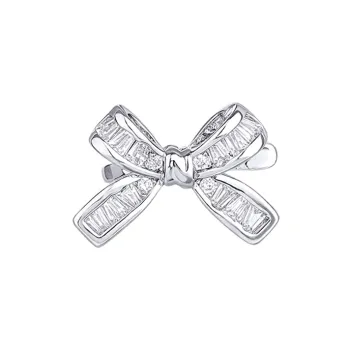 MISS XIA JWY Silver Plated Copper Clip On Earrings Women's