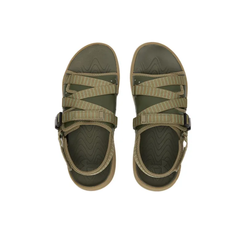 Under Armour Beach Sandals Unisex Deep Green-3