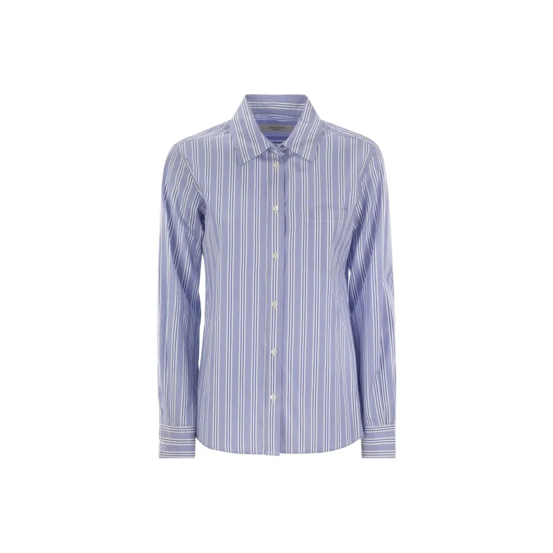 WEEKEND MaxMara Bahamas Buttoned Striped Shirt-0