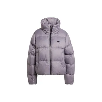 Adidas Originals Regen FW24 CROP Down Jacket Women's Shadow Trace Gray