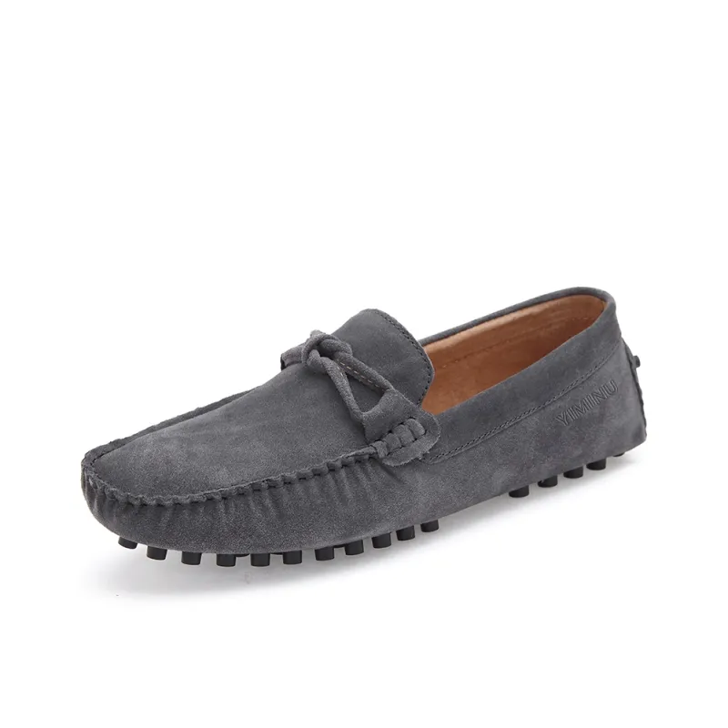 Eminu Gommino Loafers Men Black-1