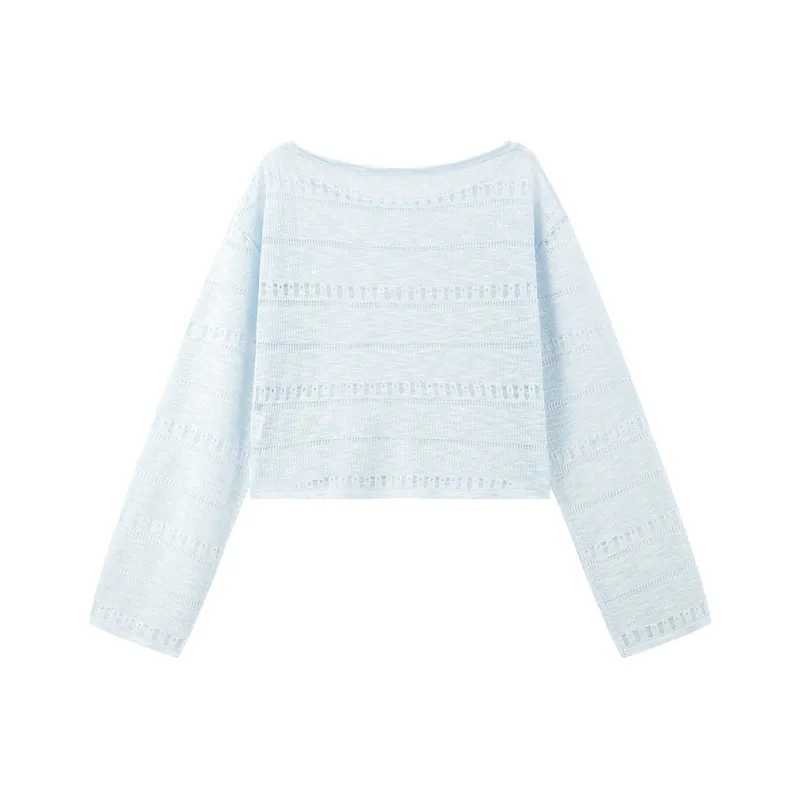 LEDIN Knitwear Women's Melt Ice Blue-1
