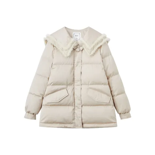 Pit Down Jacket Women's Light Khaki
