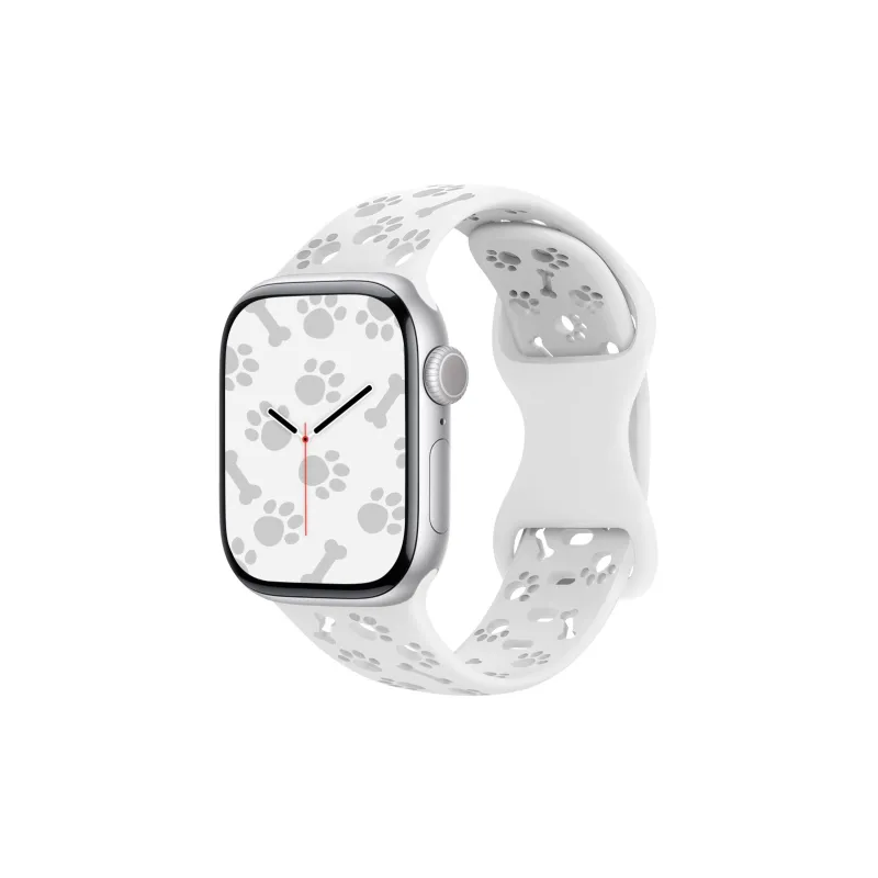 SOUTU Watch Band Apple Compatibility 38/40/41/42/44/45/49mm Silicone Material-15