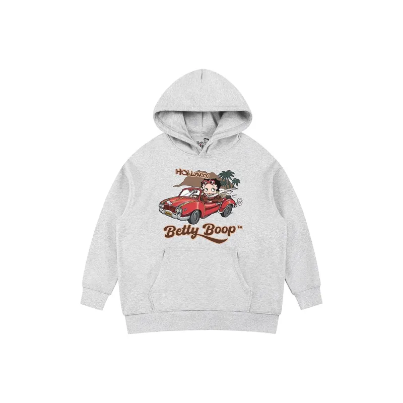 BETTY BOOP Sweatshirt Women's Heather Gray-0