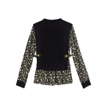 Yiner Knitwear Women's Navy Blue