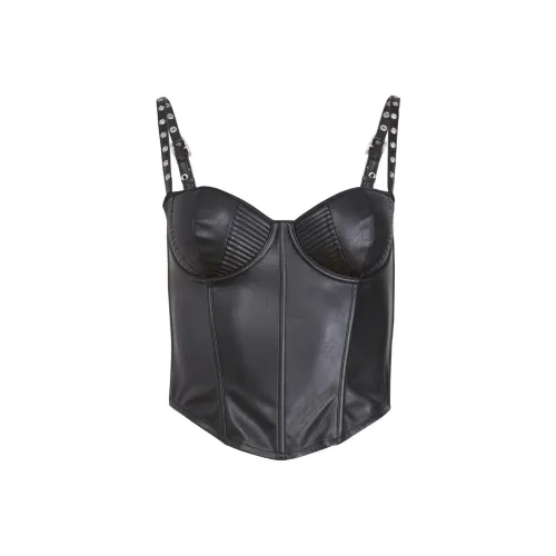 Fleur Du Mal Grommet Bustier Top