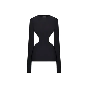 Balenciaga Cut Out Hourglass Top