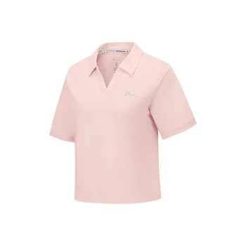 Skechers GODRI SS25 Polo Shirt Women's Cloud Pink 053G