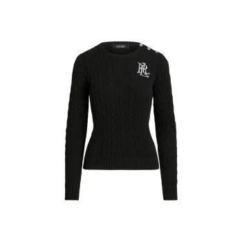 Polo Ralph Lauren Logo Embroidered Knitted Jumper