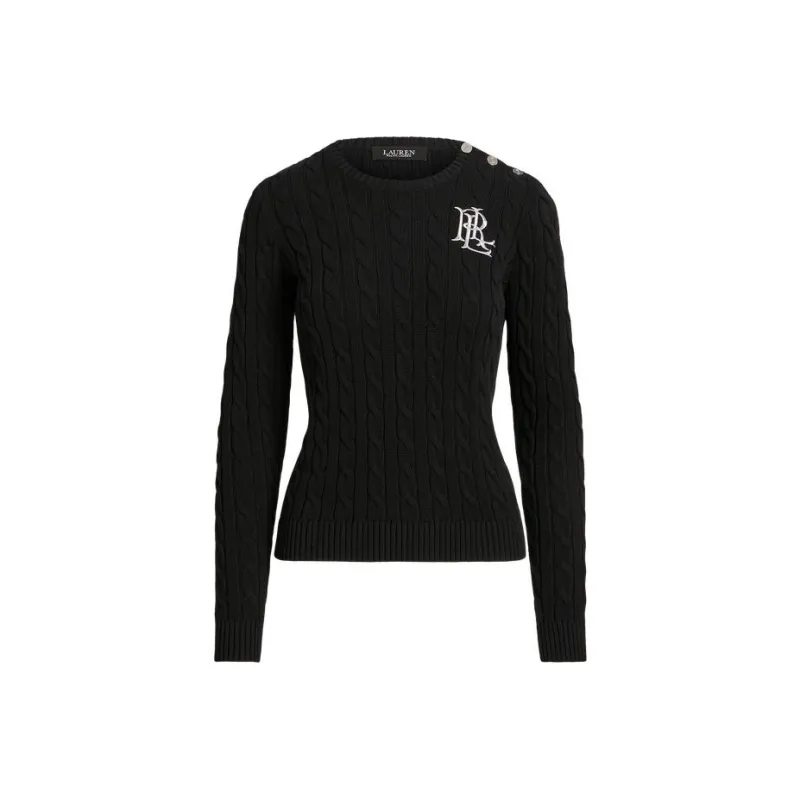Polo Ralph Lauren Logo Embroidered Knitted Jumper-0
