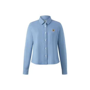 E.land Shirt Women's Light Denim