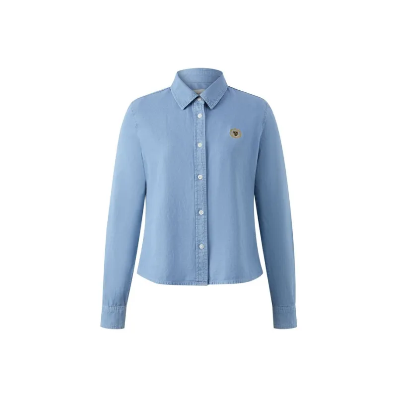 E.land Shirt Women's Light Denim-0