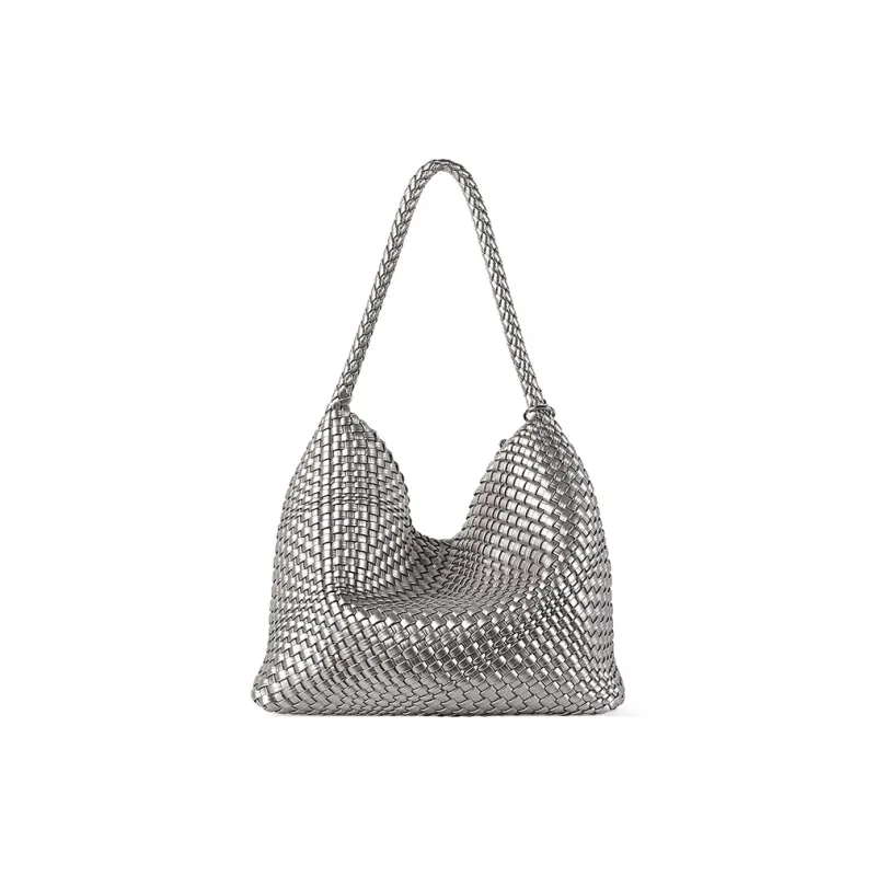 TUCANO PU Shoulder Bag Regular Women's Champagne Gold/Moonlight Silver-9