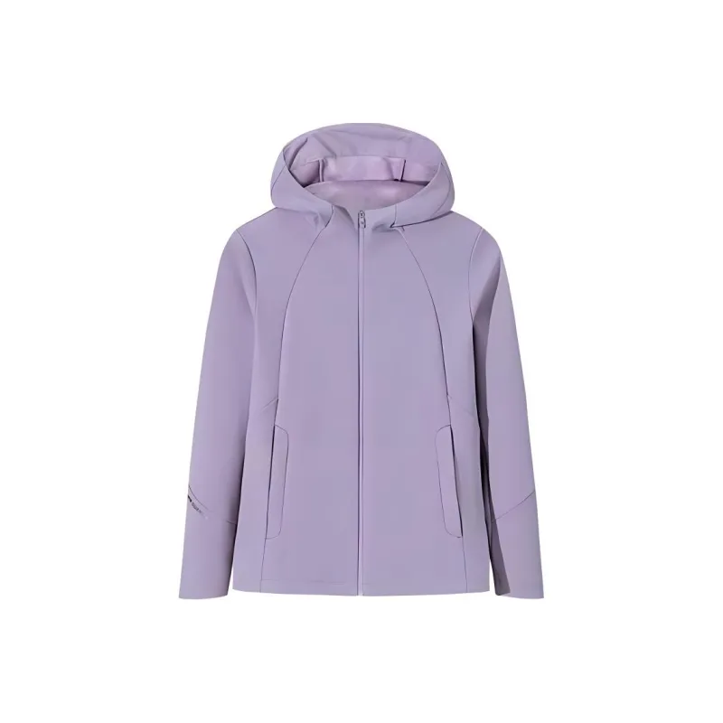 Anta Champion All Weather Series Jackets Coats Women's Cloud Sea Purple-0