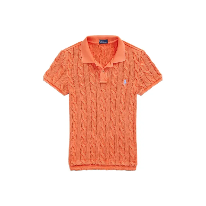 Polo Ralph Lauren Cable knit Polo Shirt-0