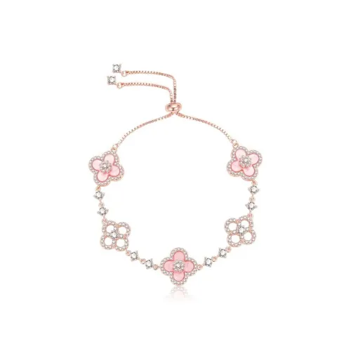 LUYUO Alloy Baby's Breath Princess On The Run, Double Layer Layering Adjustable Gift Box Set Bracelet Women's