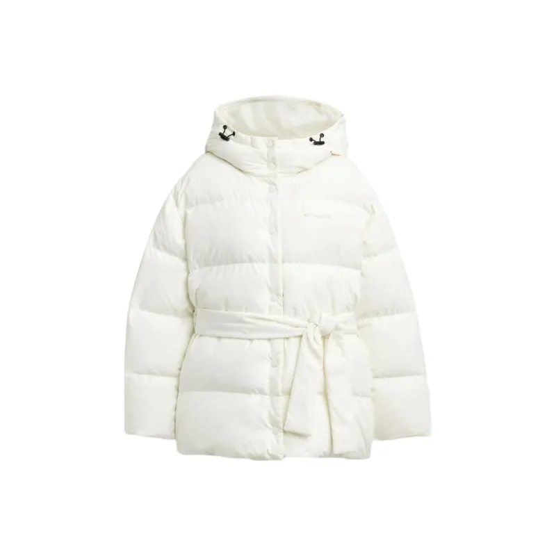 COACH Down Jacket Women's Cream-0
