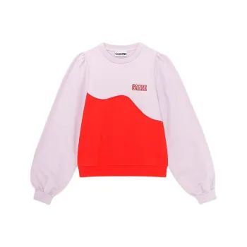 GANNI Sweatshirt Women's Misty Purple Lilac