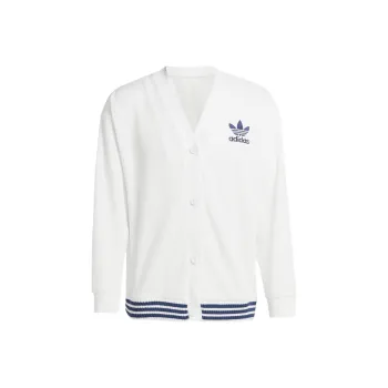 Adidas Originals Cardigan Knitwear Women's Jade White