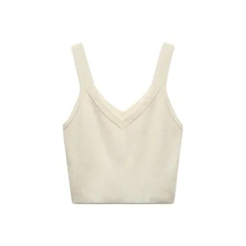 ZARA x And Wander Camisole Women's Raw White