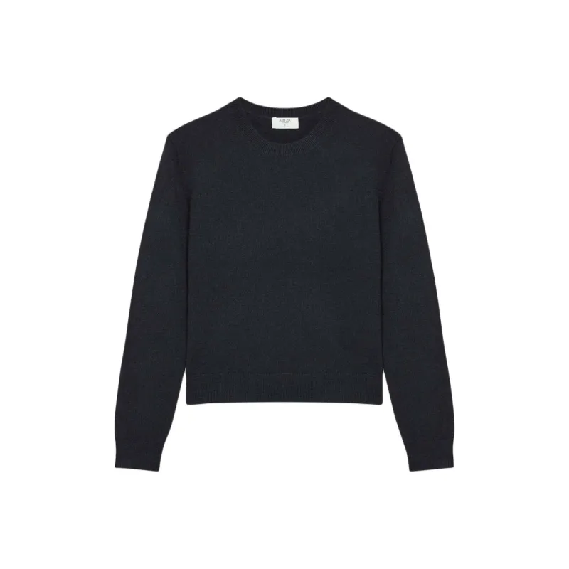 ARITZIA Wilfred Regal Blazer Cashmere Sweater Women's Dark Night Navy/Blackout Navy-0
